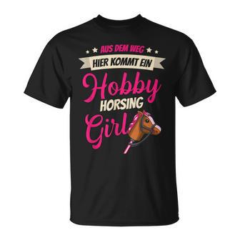 Hobby Horse Girls' Riding Hobby Horsing For Hobby Horse Fan T-Shirt - Geschenkecke