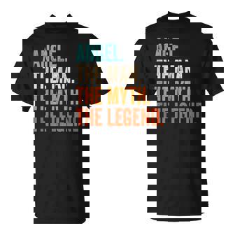 Hombre Angel The Man The Myth The Legend Nombre Angel Camiseta unisex - Regaloses