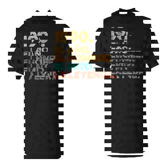 Hombre Año Hombre Mito Leyenda Cumpleaños Regalointage 1990 Camiseta unisex - Regaloses