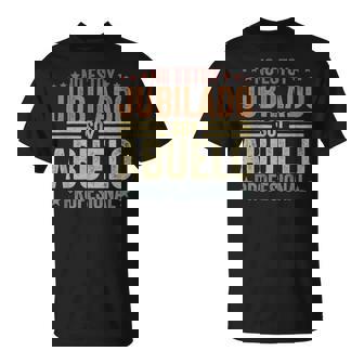 Hombre No Estoy Jubilado Soy Abuelo Profesional Divertido Camiseta unisex - Regaloses