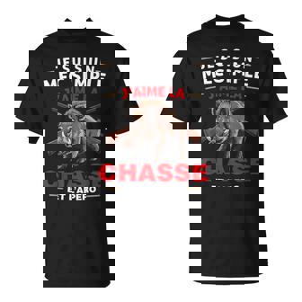 Homme J'aime La Chasse Pour Chasseur Passion De La Chasse T-Shirt - Cadeauxyz