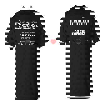 Homme Papa Doudou D'amour Chéri Doudou T-Shirt - Cadeauxyz
