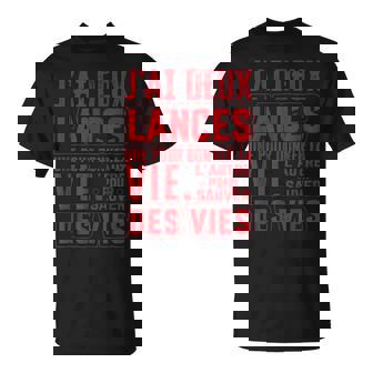 Homme Pompier Citation Drôle Lance Beauf Phrase Sapeur T-Shirt - Cadeauxyz