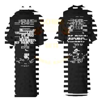Horse Race Grandfather Gambler Grandpa Betting Horse Racing T-Shirt - Monsterry