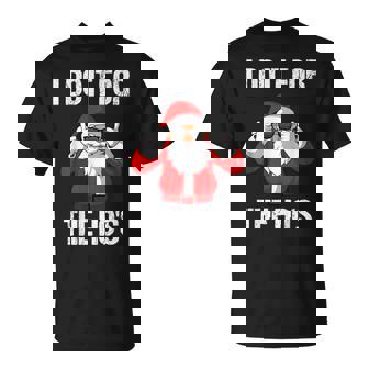 I Do It For The Ho's Santa Claus Christmas Party T-Shirt - Monsterry