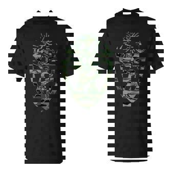 Hubert Hubertus Patron De Saint Des Chasseurs De Cerf Camo Homme T-Shirt - Cadeauxyz