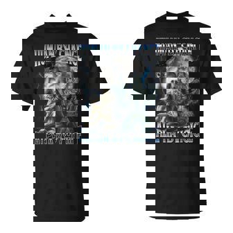 Human By Chance Alpha By Choice Cool Weird Alpha Wolf Meme T-Shirt - Thegiftio UK