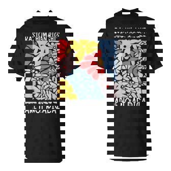 Human Rights Democrat Equality Right Floral Equality T-Shirt - Seseable