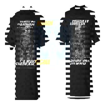 Humano De Día Sigma De Noche Cool Wolf Sigma Alpha Meme Camiseta unisex - Regaloses