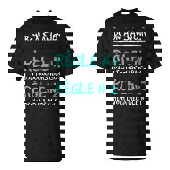 Humoristique Règles Cadeau J'ai Toujours Raison T-Shirt - Cadeauxyz