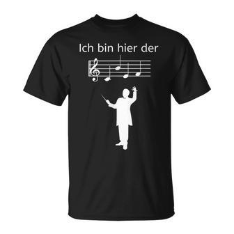 Ich Bin Hier Der Chef Ich Bin Hier Der Chef T-Shirt - Geschenkecke