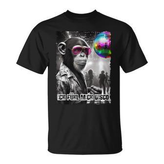 Ich Fühl Mich Fühl Mich Disco Ball T-Shirt - Geschenkecke