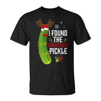 Ich Habe Die Weihnachtsgurke Finden T-Shirt - Geschenkecke