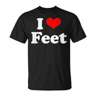 Ich Liebe Füße Ich Liebe Füße T-Shirt - Geschenkecke