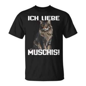 Ich Liebe Muschis I Love T-Shirt - Geschenkecke