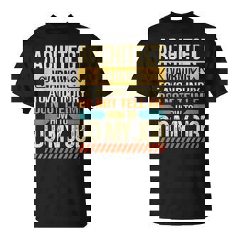 Idée Cadeau Architecte Pour Collègue Et Collègue T-Shirt - Cadeauxyz