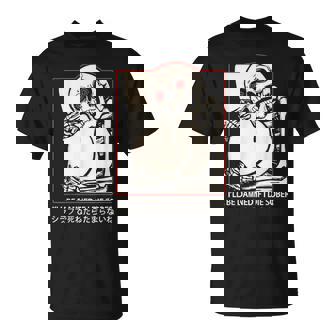 I'll Be Damned If I Die Sober Japanese Skeleton T-Shirt | Mazezy