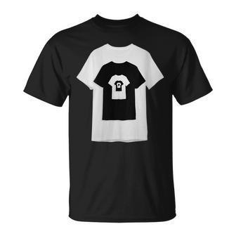 Illusion D'optique Chemise Sur Une Chemise T-Shirt - Cadeauxyz