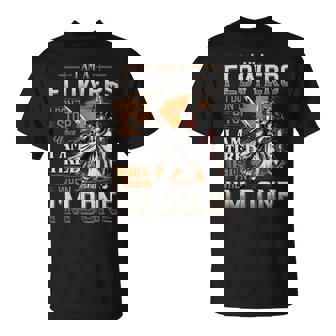 I'm A Flowers I Don't Stop When I Am Tired I Stop When I'm Done T-Shirt - Seseable