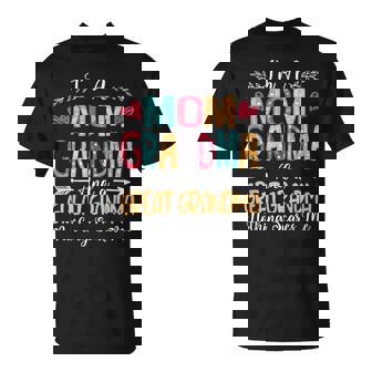 I'm A Mom Grandma Great Grandma Happy Mother's Day 2025 T-Shirt | Mazezy