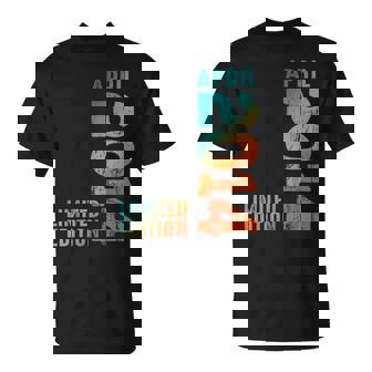 Impresionante Edición Limitada Abril 2014 Retro 2014Intage 2014 Camiseta unisex - Regaloses