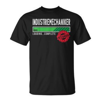 Industrial Mechanic Training Test Passed T-Shirt - Geschenkecke