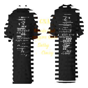 Inked Creation CNA Big Cup Of Awesome Sassy Classy Crazy T-Shirt - Monsterry
