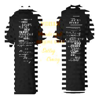 Inked Creation MIRIAM Big Cup Of Awesome Sassy Classy Crazy T-Shirt - Monsterry