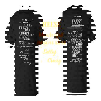 Inked Creation REESE Big Cup Of Awesome Sassy Classy Crazy T-Shirt - Monsterry
