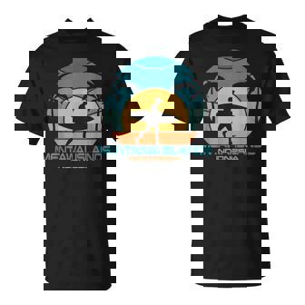Islas Mentawai Surf Playa Retro Surfacaciones Deerano Camiseta unisex - Regaloses