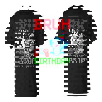 It's My 10Th Birthday 10 Years Old Gorilla Video Game T-Shirt - Monsterry
