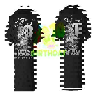 It's My 10Th Birthday Zombie Lover 10 Year Old Boys Girls T-Shirt - Monsterry