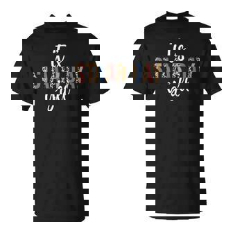 It's Staar Day Y'all Test Day Testing Leopard Teacher School T-Shirt - Seseable