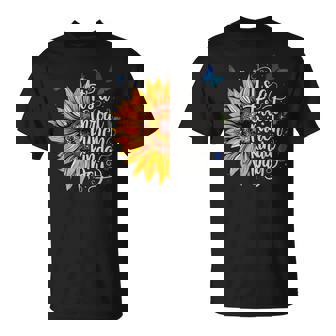 It's A Throat Punch Kinda Day Quote Stylish Flowers T-Shirt - Thegiftio