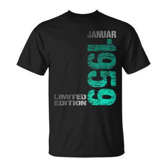 January 1959 Man Woman 65Th Birthday Limited Edition T-Shirt - Geschenkecke