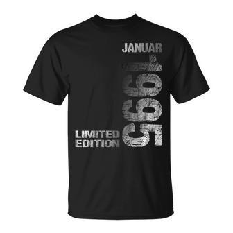 January 1995 Man Woman 30Th Birthday Limited Edition T-Shirt - Geschenkecke