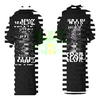 Je M'en Fous Je Suis Un Crocodile Crocodile Mignon T-Shirt - Cadeauxyz