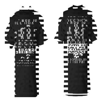 Je Ne Suis Pas Parfait Mais Je Suis Footballeur Cadeau Homme T-Shirt - Cadeauxyz