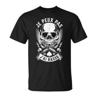 Je Peux Pas G Rasso Humour Pilote Rassemblement Deoitures T-Shirt - Cadeauxyz