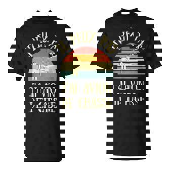 Je Peux Pas J’Ai Avion De Chasse Humour Avion Cadeau Pilote T-Shirt - Cadeauxyz