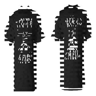 Je Peux Pas J'ai Camping Tente Humour Camping T-Shirt - Cadeauxyz