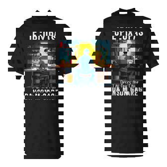 Je Peux Pas J'ai Des Trucs À Faire Dans Mon Garage Bricoleur T-Shirt - Cadeauxyz