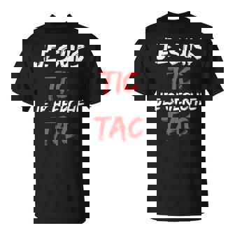 Je Suis Tic Je Cherche Tac Déguisement Tic Et Tac Duo T-Shirt - Cadeauxyz