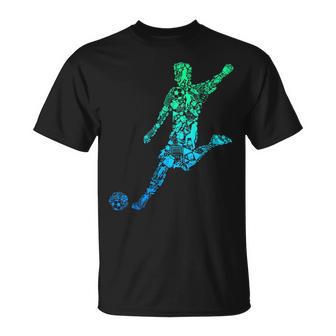 Jugador De Fútbol Niños Niños Juventud Hombres Camiseta unisex - Regaloses