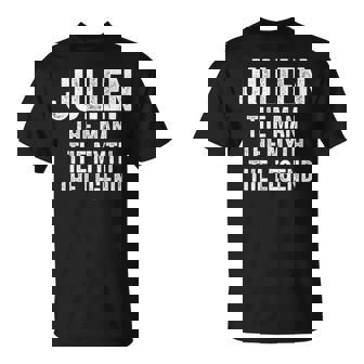 Julien The Man The Myth The Legend Chemise Prénom Julien T-Shirt - Cadeauxyz