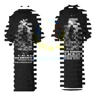 Just a Boy Who Loves Mountain Gorillas Mountain Gorilla T-Shirt - Monsterry