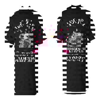 Just A Girl Who Loves Photography Camera Photographer T-Shirt - Monsterry