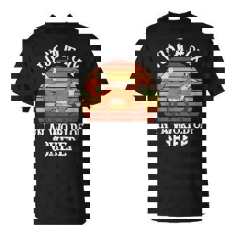 Juste Un Renard Dans Un Monde De Moutons De Jolis Renards Rétro T-Shirt - Cadeauxyz