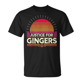 Justice For Gingers Chemise Rousse Amusante Pour Gingers T-Shirt - Cadeauxyz