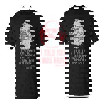 Karl Marx Marxismo Comunismo Socialismo Filosofía Camiseta unisex - Regaloses